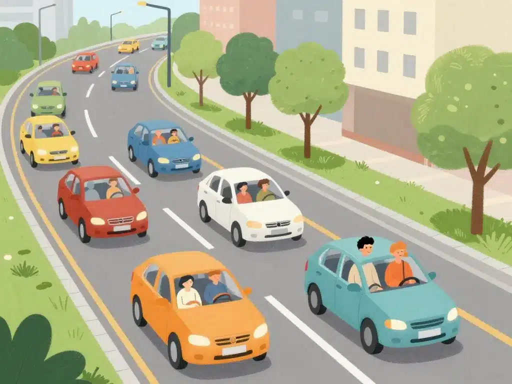 illustration avantages covoiturage algocar