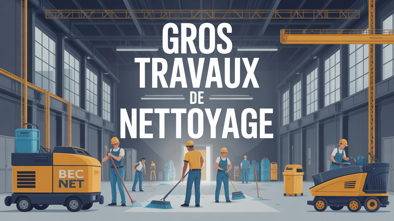 bec j net gros travaux équipe nettoyage bâtiment