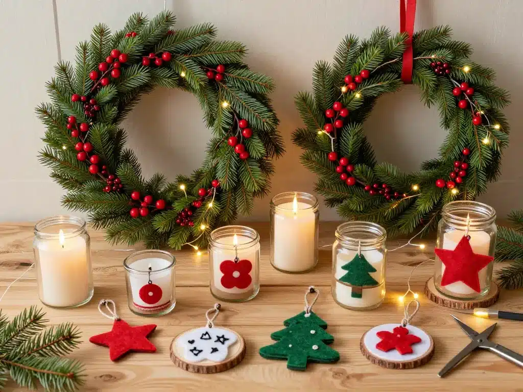 bricolage noel déco originale créations diy