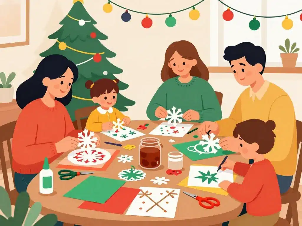 bricolage noel enfants adultes idées simples