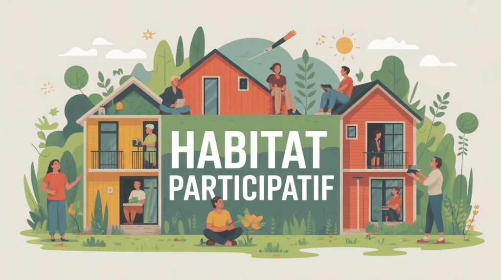 illustration habitatparticipatif.net habitat participatif groupe collaboratif