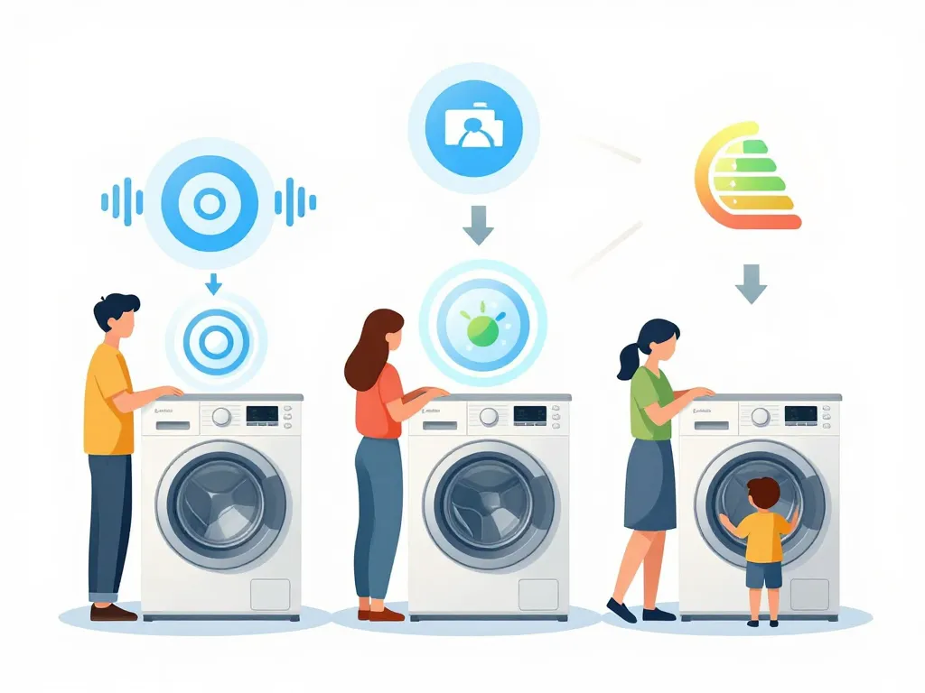 critères choix lave linge top silencieux profils utilisateurs