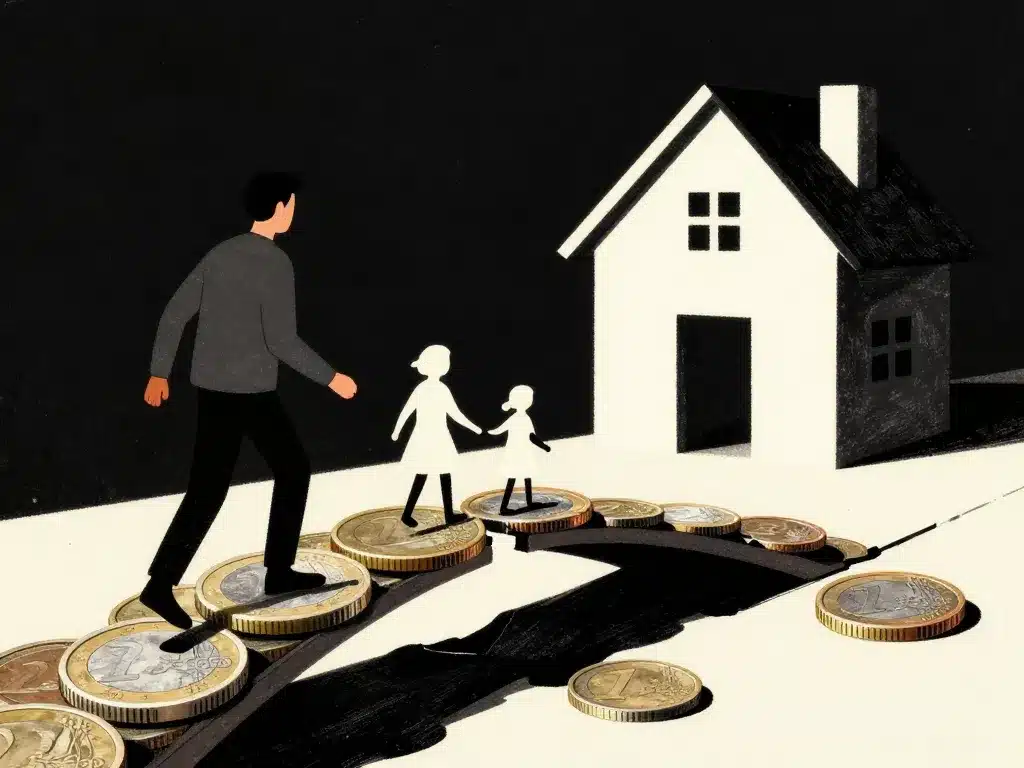 Illustration pont financier risques les pièges de la location-accession