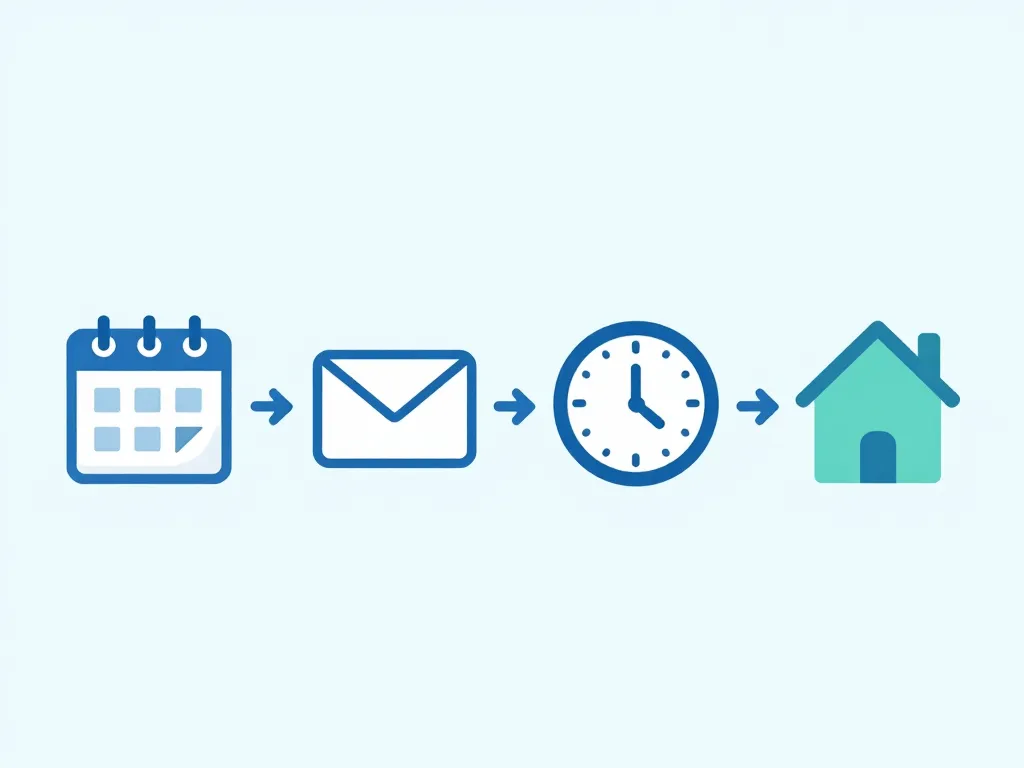 lettre de preavis pour demenagement delai calendrier enveloppe maison