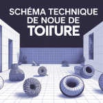 noue de toiture schéma technique vue d'ensemble des types de noue