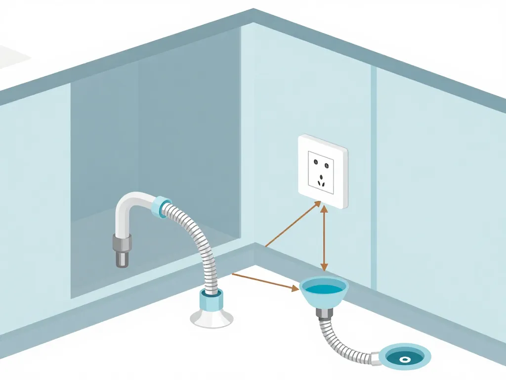 schéma préparation raccordement lave vaisselle points à vérifier