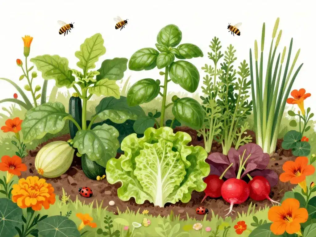 Quel légume ne pas planter à côté des courgettes plantes compagnes bénéfiques