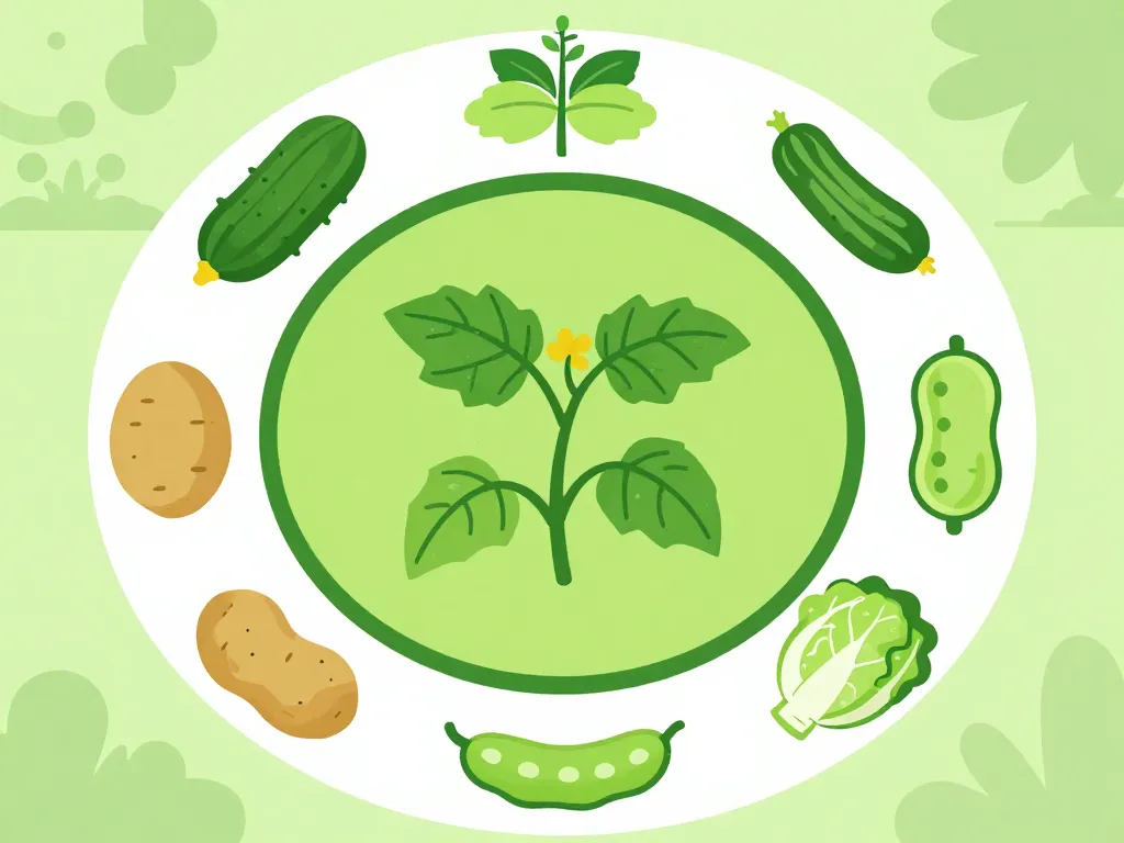 Quel légume ne pas planter à côté des courgettes schéma incompatibilité