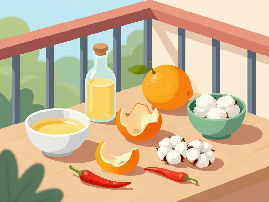 recette de grand-mère pour faire fuir les pigeons vinaigre agrumes épices