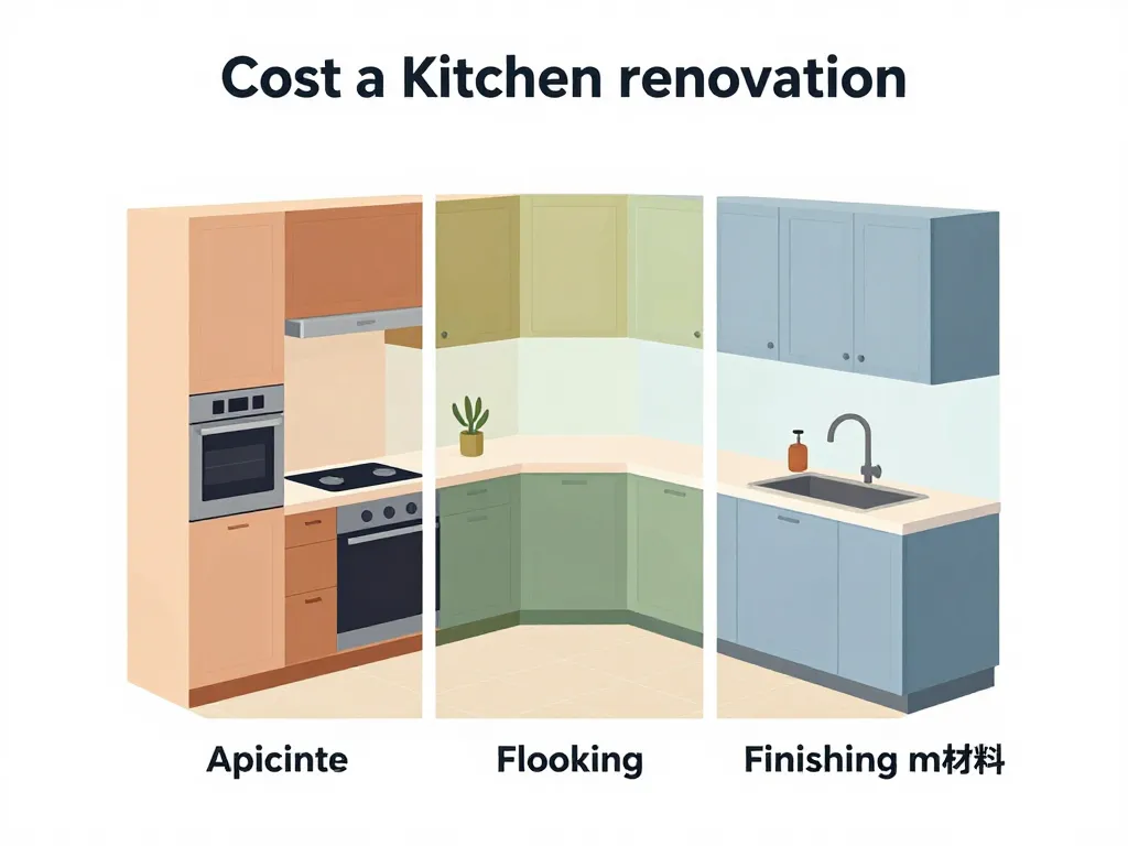 Refaire une cuisine prix, principaux postes de dépense