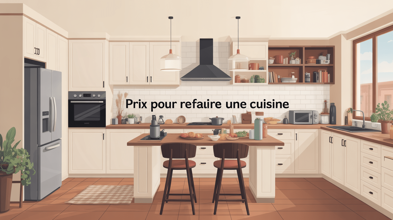 Refaire une cuisine prix, vue d'ensemble du coût