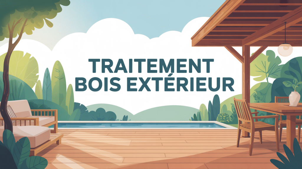 Terrasse et bardage en bois protégés traitement bois extérieur
