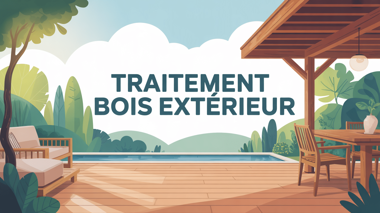 Terrasse et bardage en bois protégés traitement bois extérieur