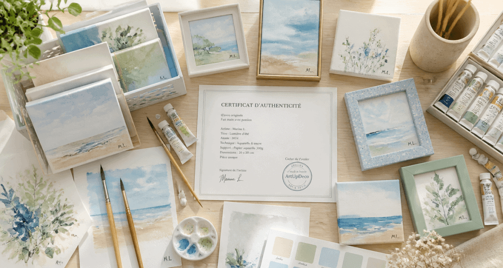 artupdeco table d'artistes libre-service