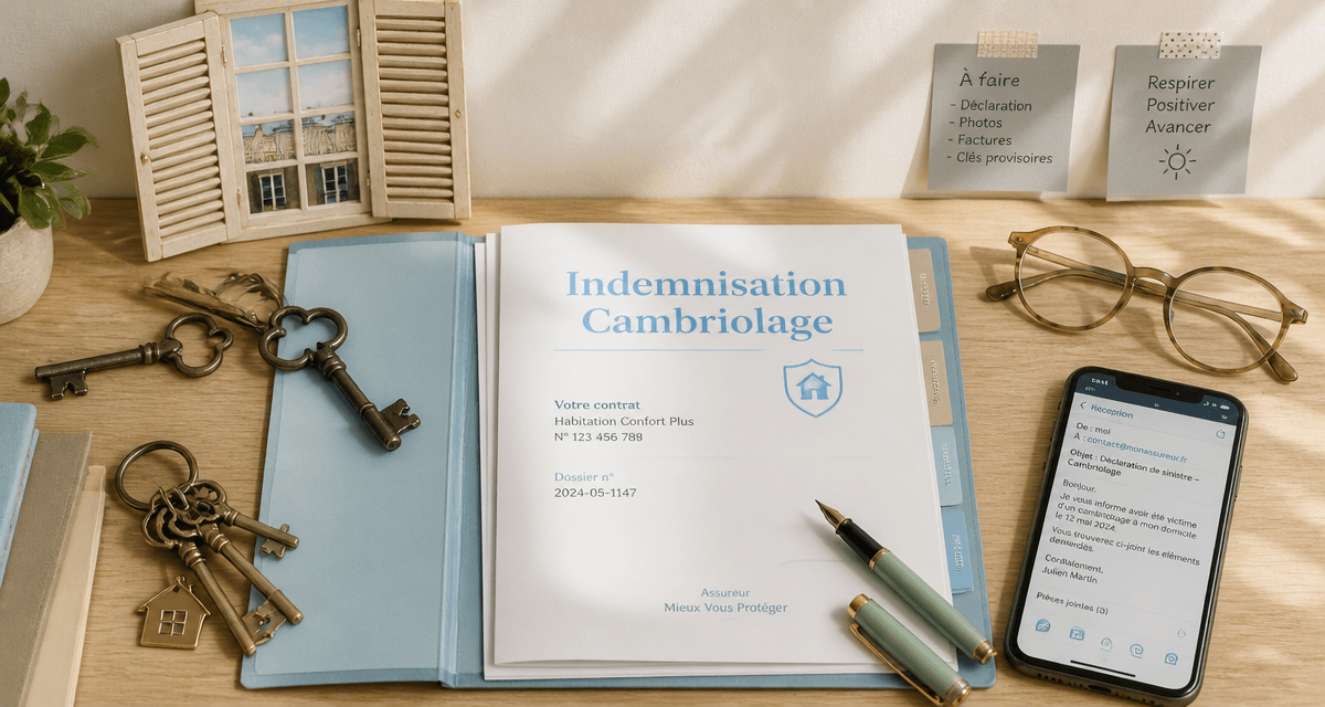 cambriolage volet ouvert assurance dossier