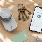 meilleure serrure connectée avec clés smartphone et carte