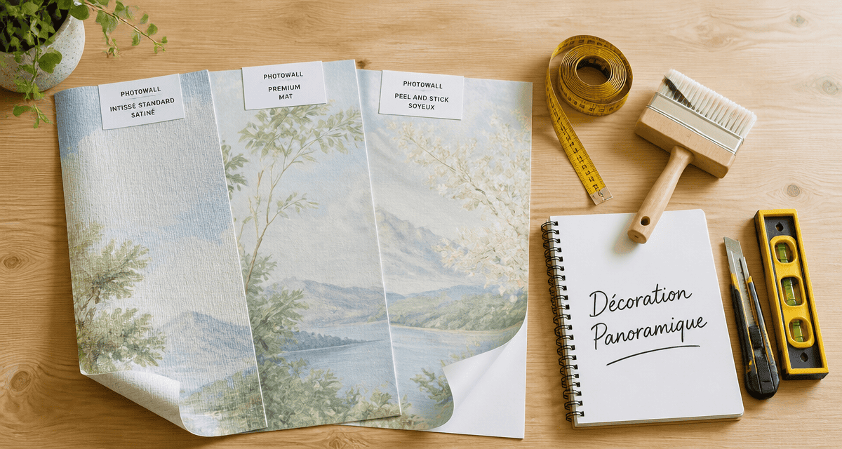 photowall avis échantillons papiers peints sur table