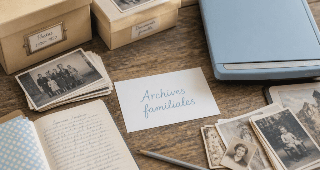 que faire des vieilles photos de famille archives