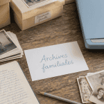 que faire des vieilles photos de famille archives
