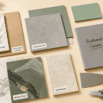 revêtement de plan de travail cuisine échantillons outils