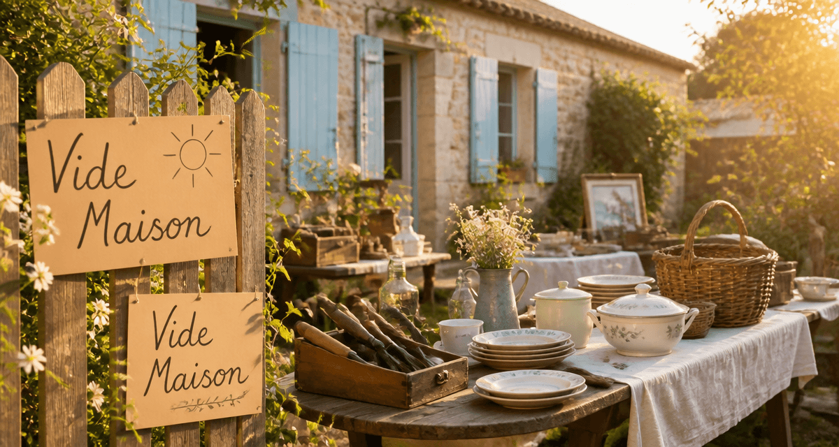 vide maison 17 tables objets jardin charente-maritime