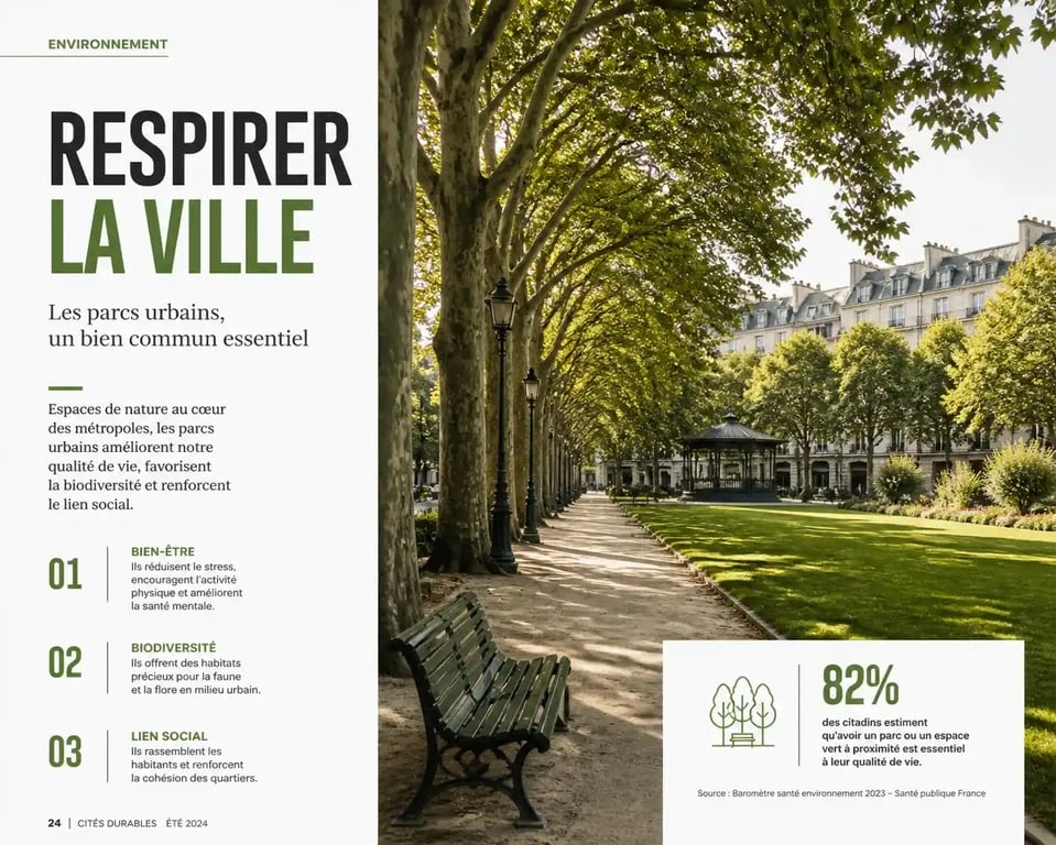 Vue paisible du Jardin Guy Azaïs à Marseille, un espace vert ombragé idéal pour la détente en famille.