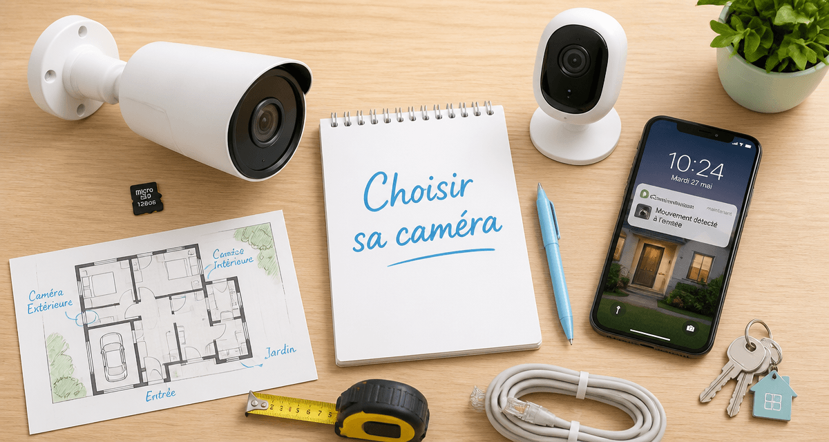 quelle camera de surveillance choisir deux cameras et accessoires