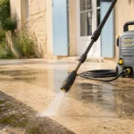 Quelle puissance pour un Karcher : 140 bars, 2100 W, jet nettoyeur haute pression