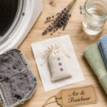 Astuce bonne odeur sèche-linge : lavande, vinaigre et linge frais