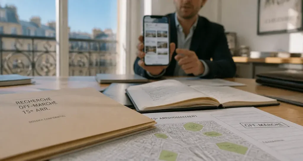 Chasseur immobilier Paris 15 : accédez au marché off-market et sécurisez votre achat