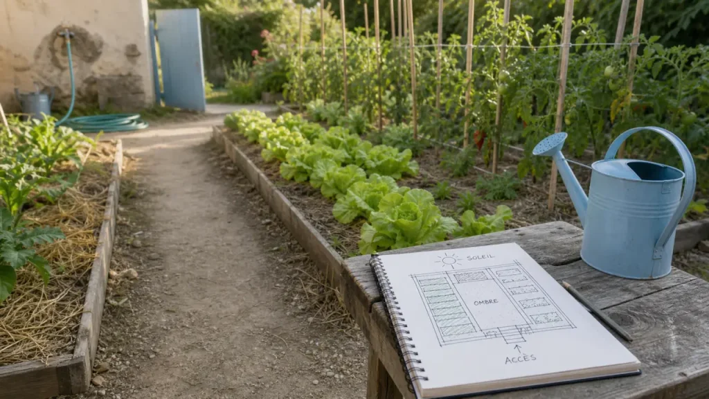 6 heures de soleil, familles et rotations sans casse-tête pour organiser son potager