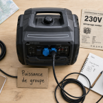 groupe electrogene puissance : comparer puissance nominale et pic de démarrage