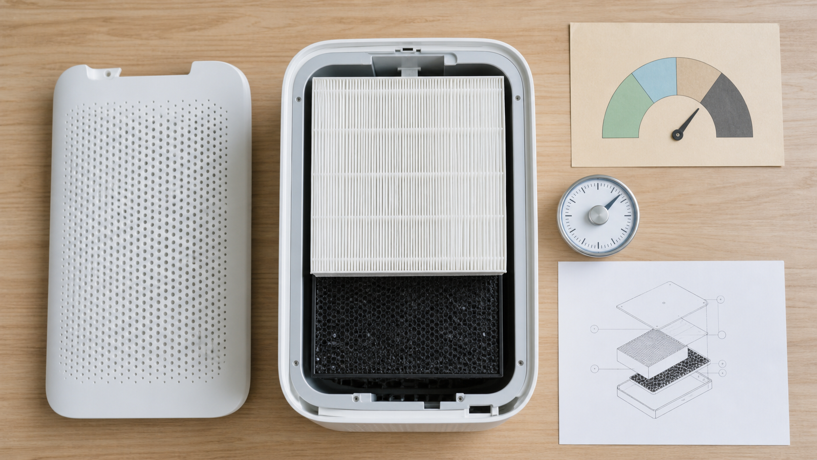 Meilleur purificateur d air : filtres HEPA et charbon actif