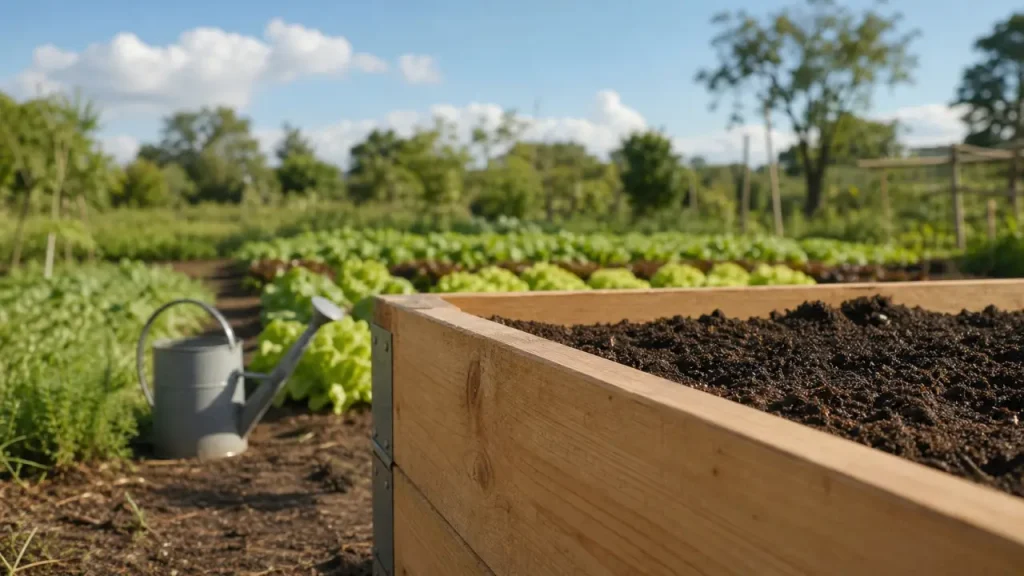 Quel bois pour un carré potager ? Robinier, douglas et bois traité à éviter