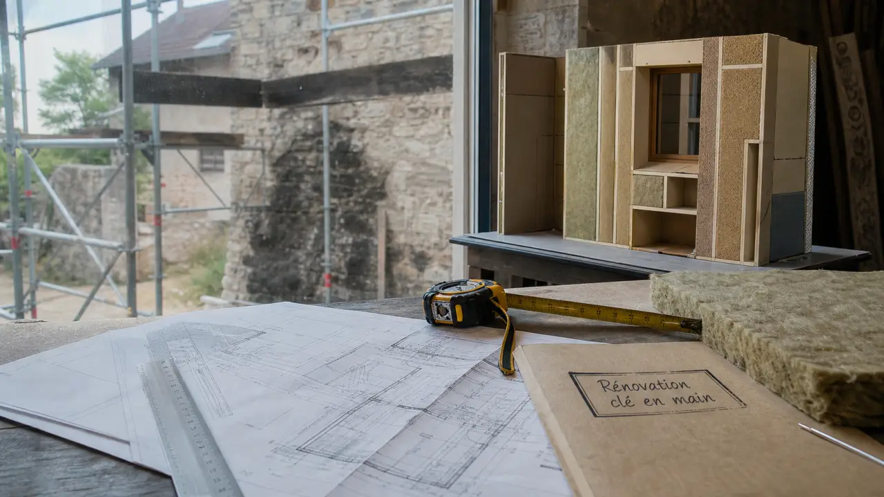 Rénovation maison morbihan : atelier et chantier piloté, entreprise locale
