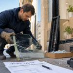 Vitrier Paris pas cher artisan avec devis vitrier transparent à Paris