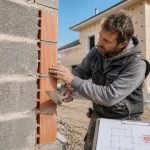 Brique ou parpaing : comparaison budget, RE2020 et confort d’été, mur en parpaing et brique creuse