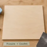 Peindre du contreplaqué : chants traités et primaire anti-gondolement