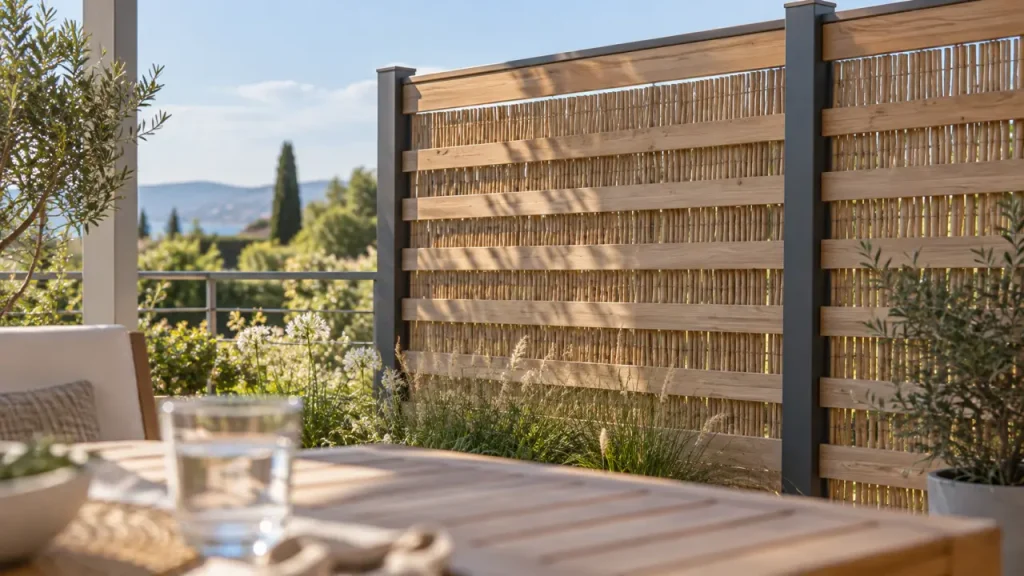 Cacher la vue des voisins sans assombrir le jardin : les écrans qui préservent l’air et la lumière