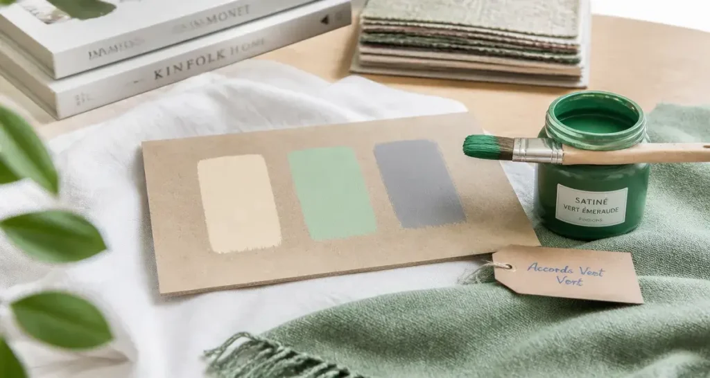 Quelles couleurs associer avec le vert : guide des harmonies et contrastes