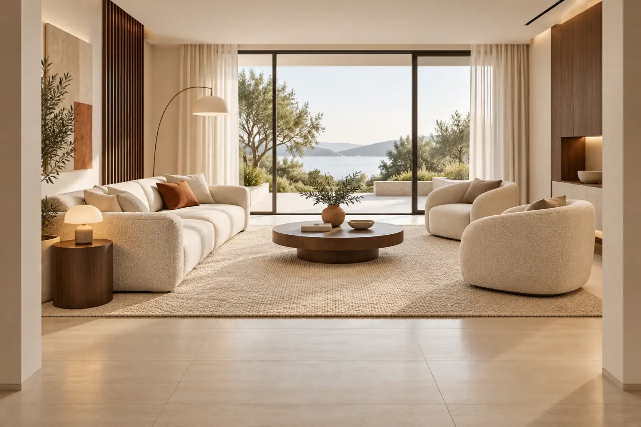 Optimiser l’agencement de son salon pour un intérieur harmonieux avec une circulation dégagée