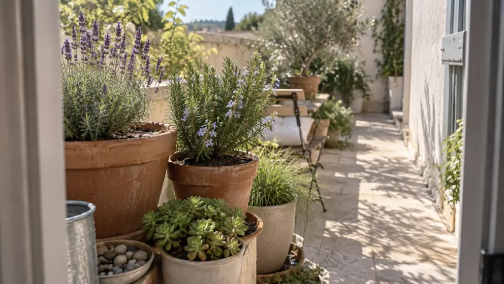 Plantes d’extérieur sur terrasse : les bons choix pour créer un coin frais sans l’encombrer